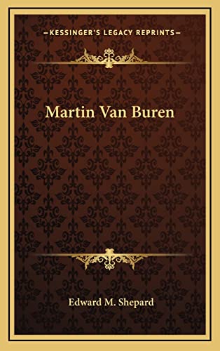 Martin Van Buren cover