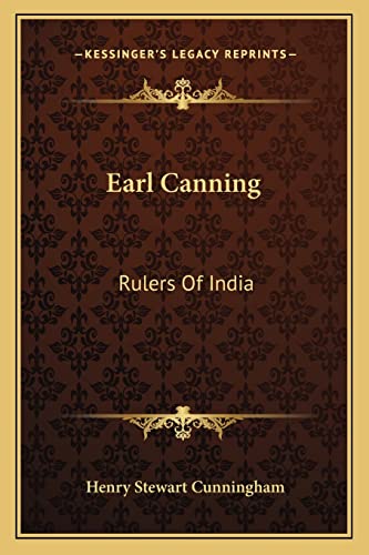 Earl Canning cover
