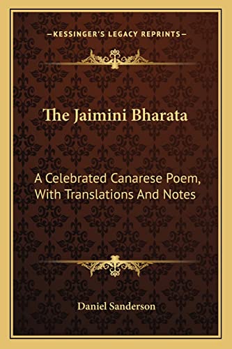 The Jaimini Bharata cover