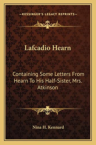 Lafcadio Hearn cover