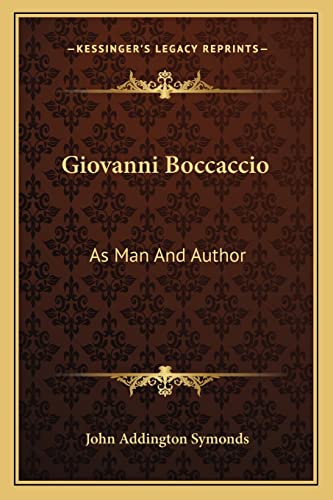 Giovanni Boccaccio cover