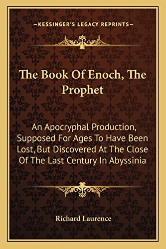 The Book Of Enoch, The Prophet cover