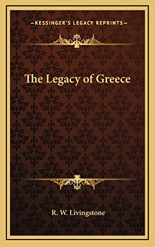 The Legacy of Greece cover