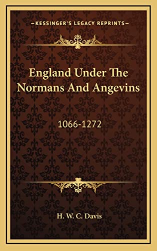 England Under The Normans And Angevins cover