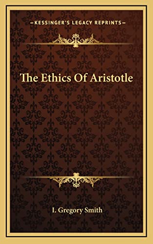 The Ethics Of Aristotle cover