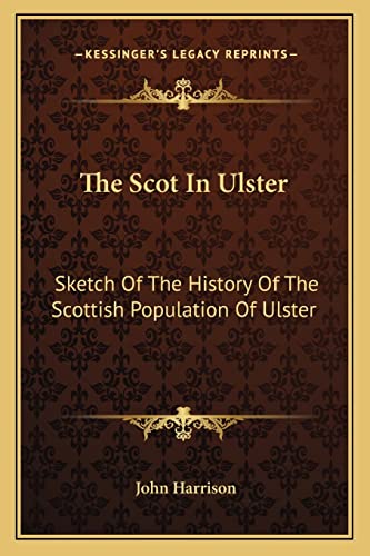 The Scot In Ulster cover