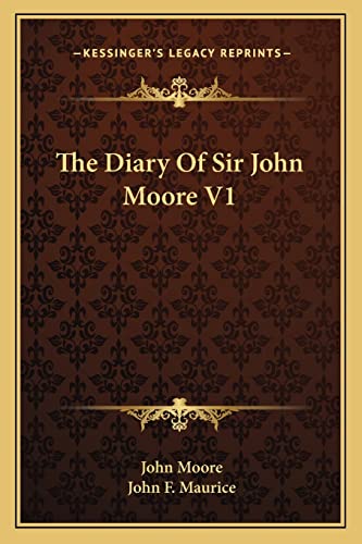 The Diary Of Sir John Moore V1 cover