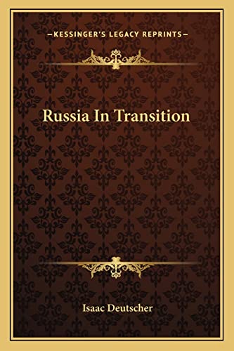 Russia In Transition cover