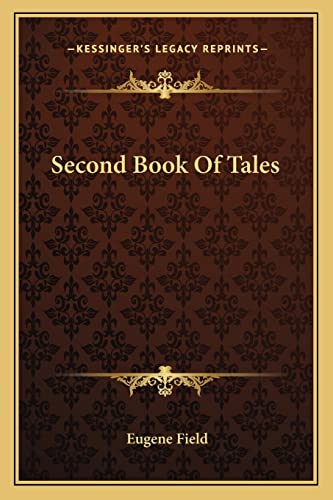 Second Book Of Tales cover