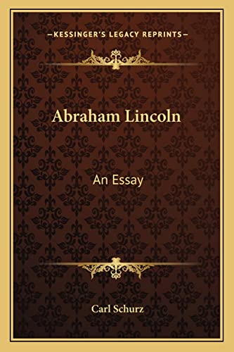 Abraham Lincoln cover