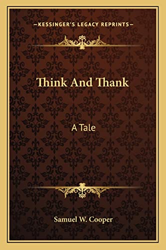 Think And Thank