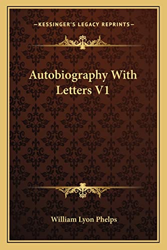 Autobiography With Letters V1 cover
