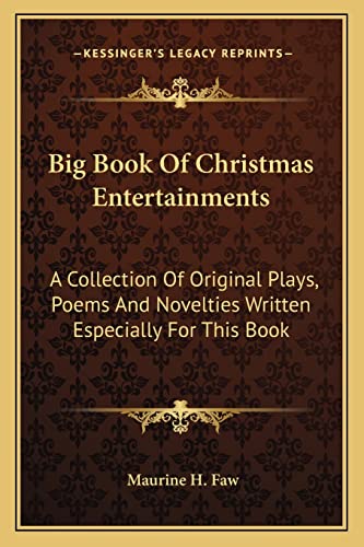 Big Book Of Christmas Entertainments cover