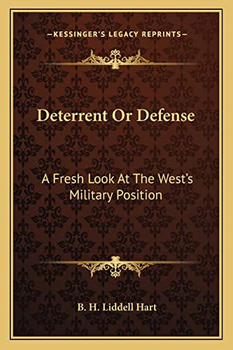 Deterrent Or Defense