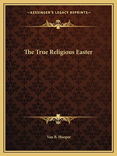The True Religious Easter cover