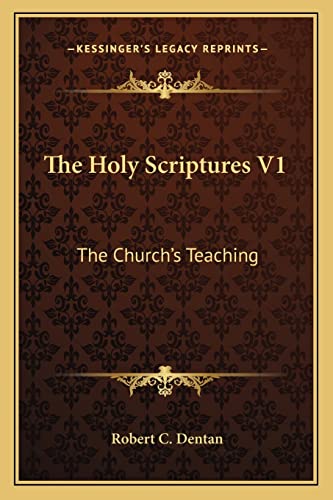 The Holy Scriptures V1 cover