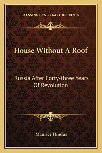 House Without A Roof cover