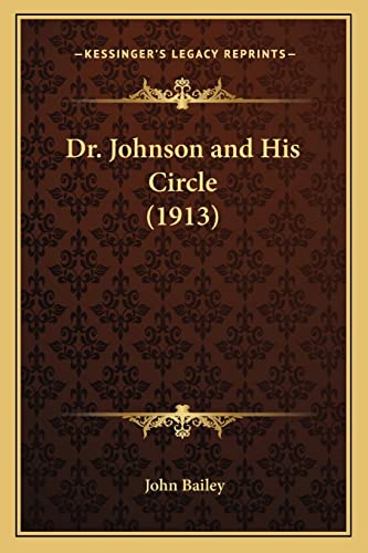 Dr. Johnson and His Circle (1913) cover