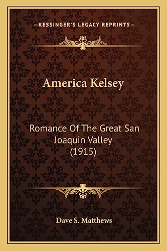 America Kelsey cover