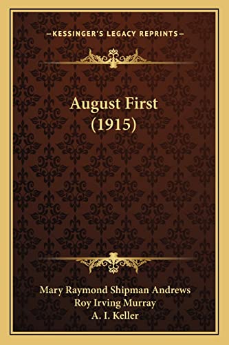 August First (1915) cover