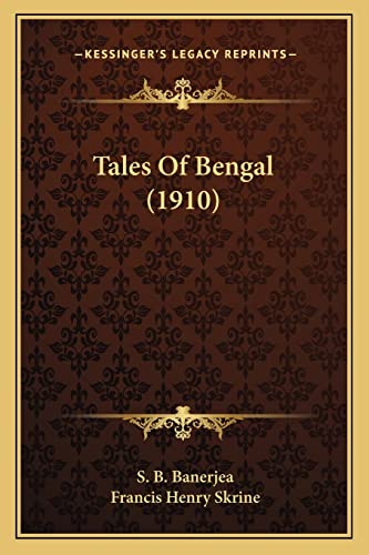 Tales Of Bengal (1910) cover
