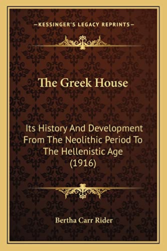The Greek House cover
