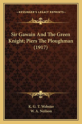 Sir Gawain and the Green Knight; Piers the Ploughman (1917) cover