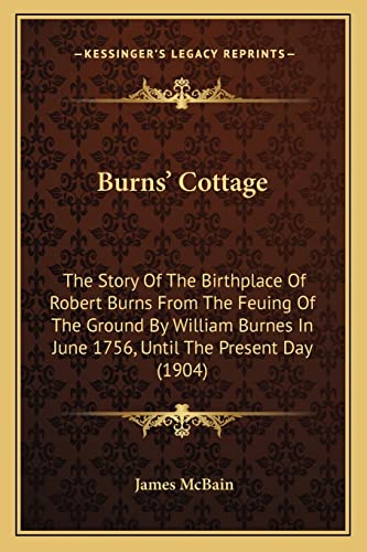 Burns' Cottage cover