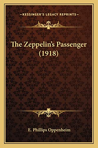 The Zeppelin's Passenger (1918) cover