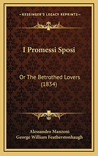 I Promessi Sposi cover