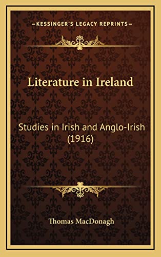 Literature in Ireland cover