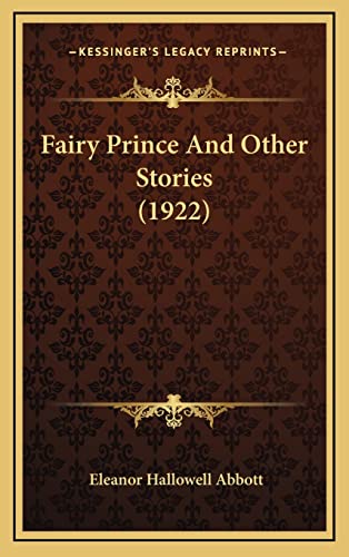 Fairy Prince And Other Stories (1922) cover