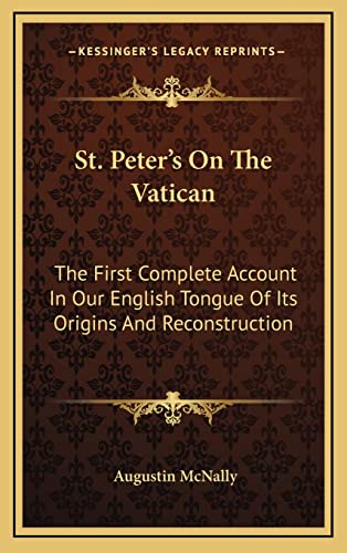 St. Peter's On The Vatican cover
