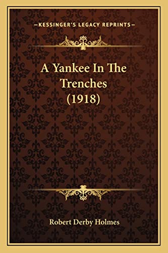 A Yankee In The Trenches (1918) cover