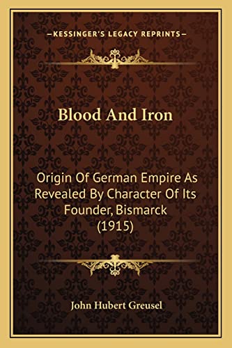 Blood And Iron cover