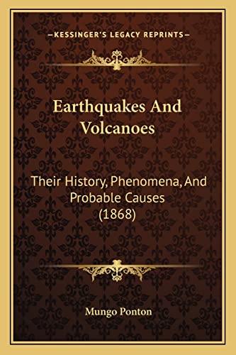 Earthquakes And Volcanoes cover