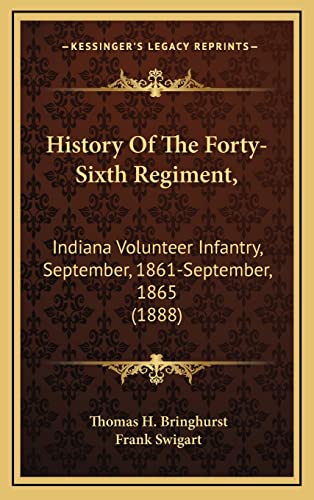 History Of The Forty-Sixth Regiment, cover