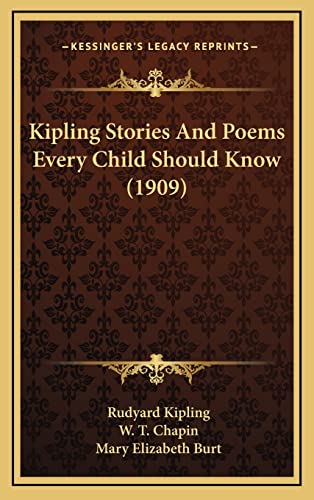 Kipling Stories And Poems Every Child Should Know (1909)