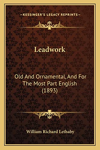 Leadwork cover