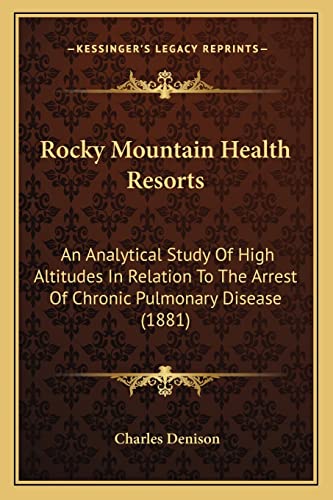 Rocky Mountain Health Resorts cover