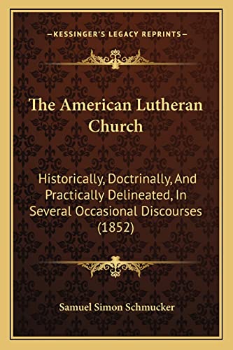 The American Lutheran Church cover