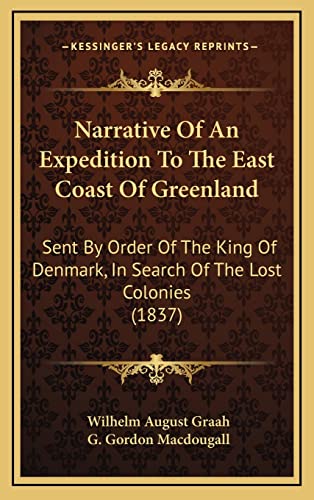 Narrative Of An Expedition To The East Coast Of Greenland cover