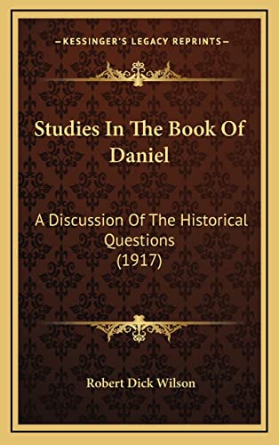 Studies In The Book Of Daniel cover