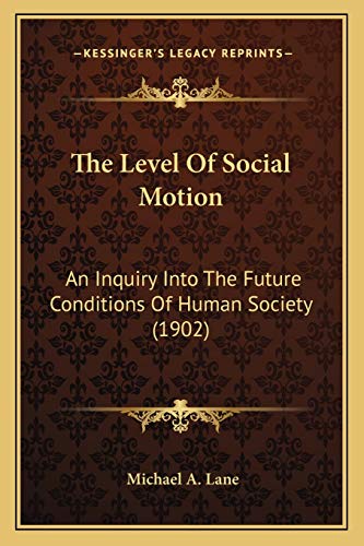 The Level Of Social Motion cover