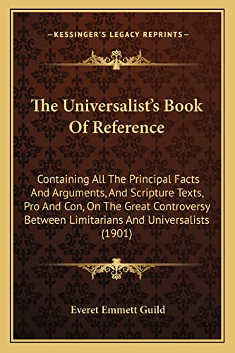 The Universalist's Book Of Reference cover