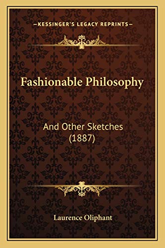 Fashionable Philosophy cover
