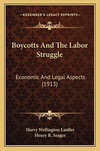 Boycotts And The Labor Struggle cover