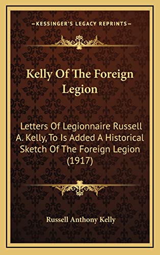 Kelly Of The Foreign Legion cover