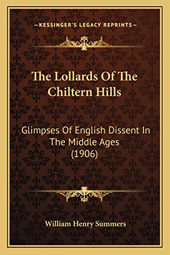 The Lollards Of The Chiltern Hills cover