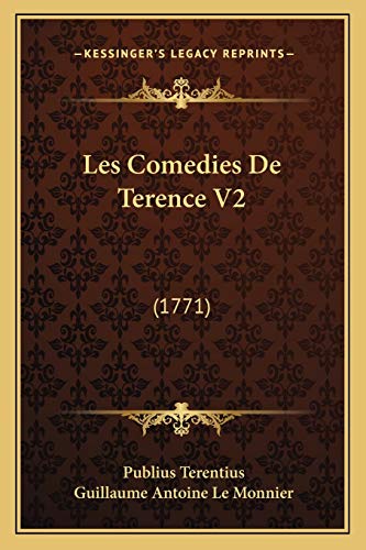 Les Comedies De Terence V2 cover